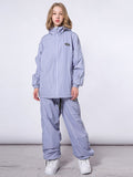 Dook Snow Track Stripe Snowboardjacke und -hose für Damen, Schneeanzug