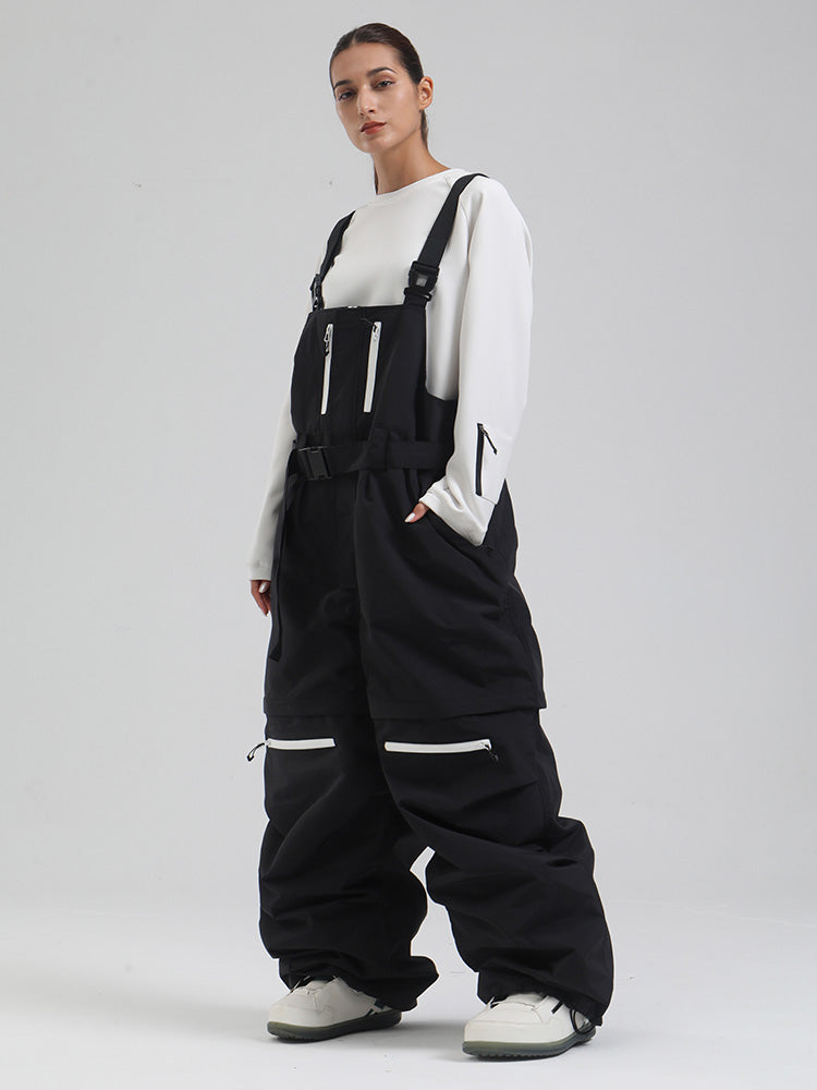 Gsou Snow Mountain Chill Freestyle Baggy Snowboard-Bibs für Damen