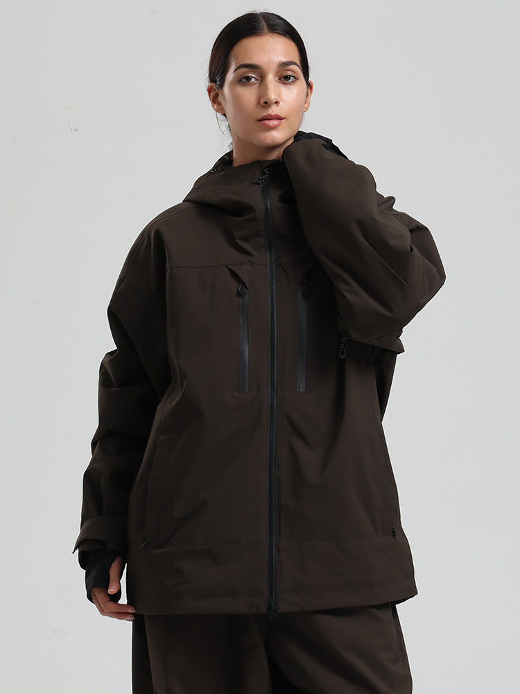 Gsou Snow Durable Mountain Pro Damen-Skijacke mit Isolierung und Windschutz