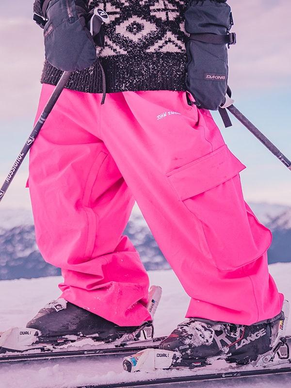 John Snow Damen-Skihose, 3L, Baggy Cargo