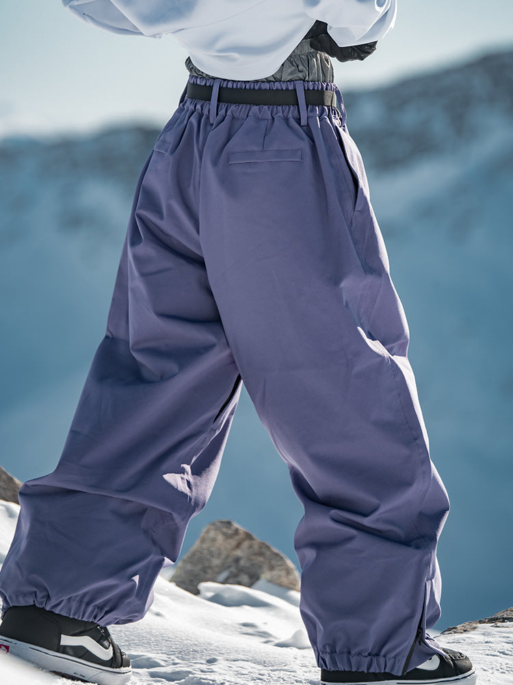 John Snow CityGlide Allwetter-Snowboardhose für Damen, Baggy Cargo
