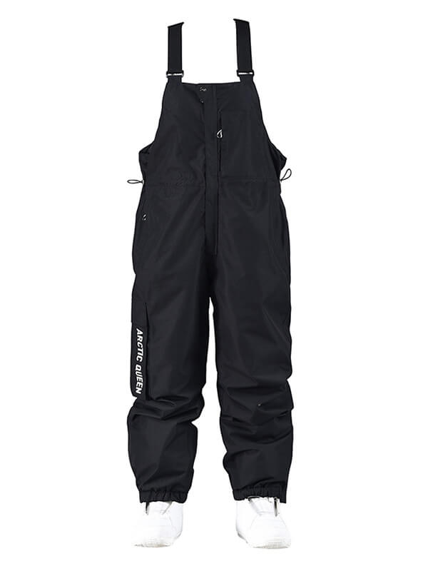 Damen-Winter-Snowboardhose mit Trägern