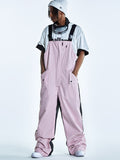 RenChill Herren-Winter-Abenteuer-Schneelatzhose in Pink und Schwarz, Modell Harmony