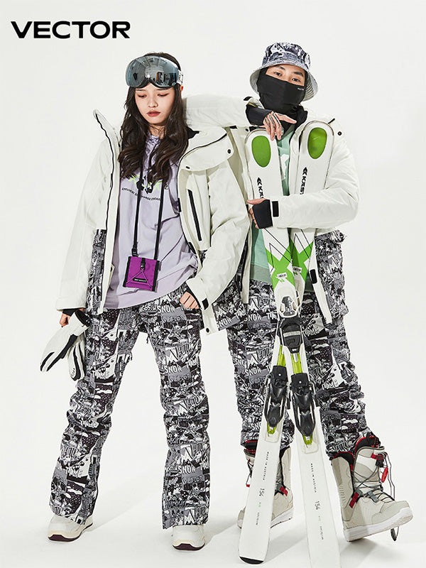 Damen-Winter-Schneejacke Vector Mountain Defender