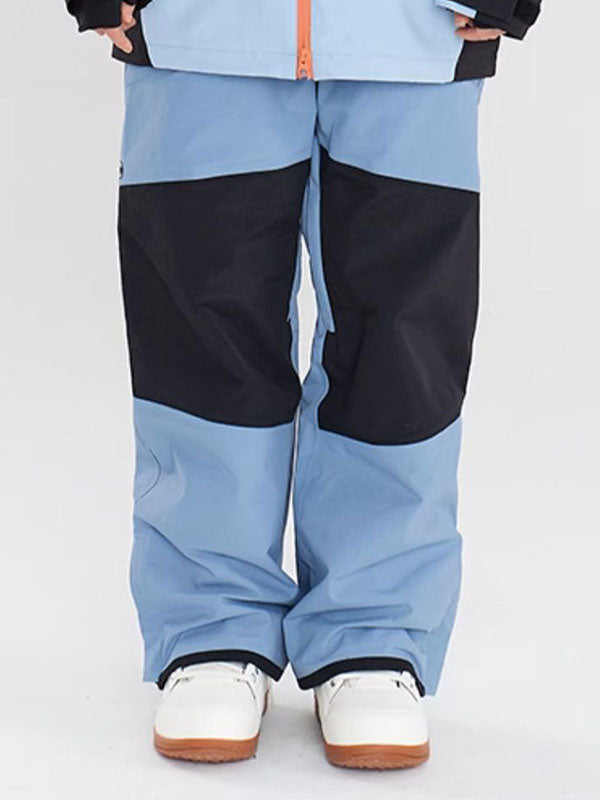 Nandn Colorblock Mountain Top Schneehose für Herren