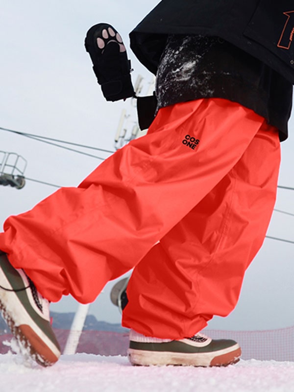 Cosone Mountain Swag Baggy-Schneehose für Damen