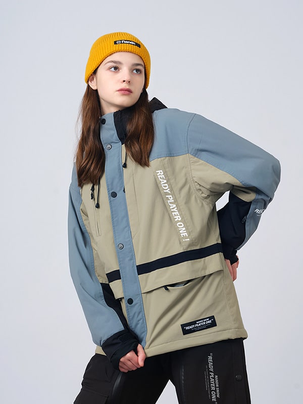 Nandn Snow Vanquisher Herren Wintermode Ski-Snowboardjacke