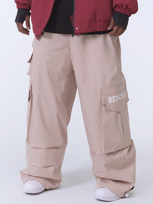 RenChill Mountain Oversize Baggy Schneehose für Damen