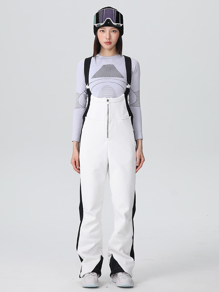 Searipe Retro Vibe Elegante Stretch-Ski-Latzhose für Damen