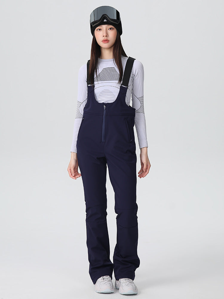 Searipe Tailored Flex Flare Ski-Latzhose für Damen