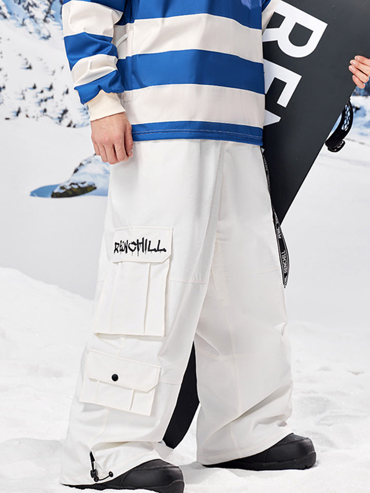 RenChill Mountain PowderRush Baggy Cargo Schneehose für Damen