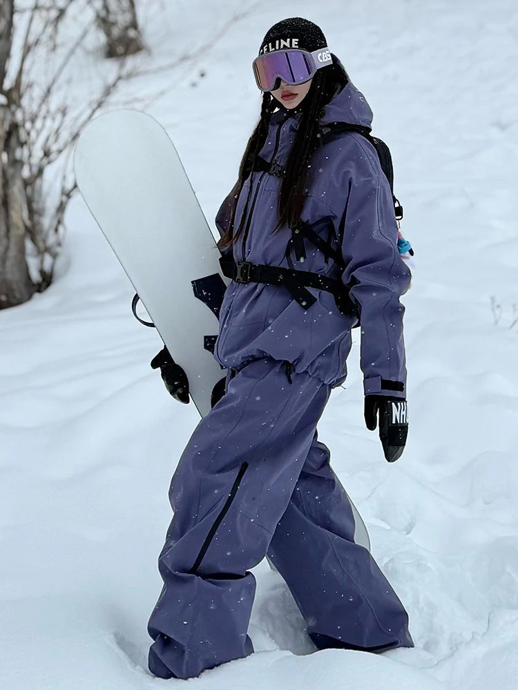 John Snow SnowVibe Urban StreetFit Baggy Schneeanzug für Damen