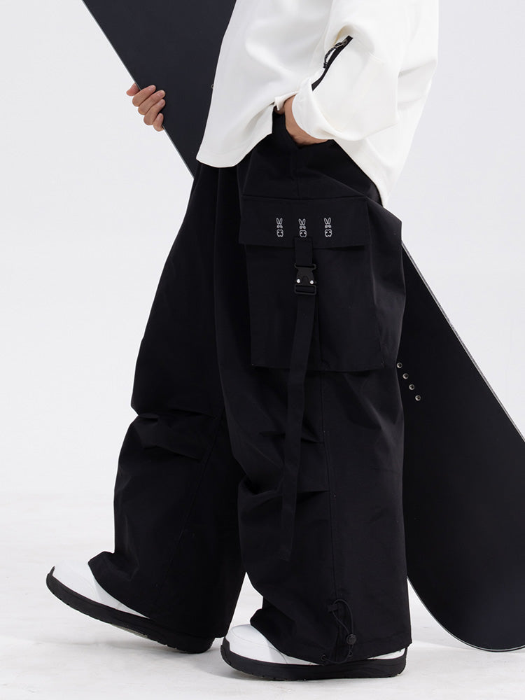 Damen Rabbit Snow UrbanRush Prime Oversize Baggy Schneehose