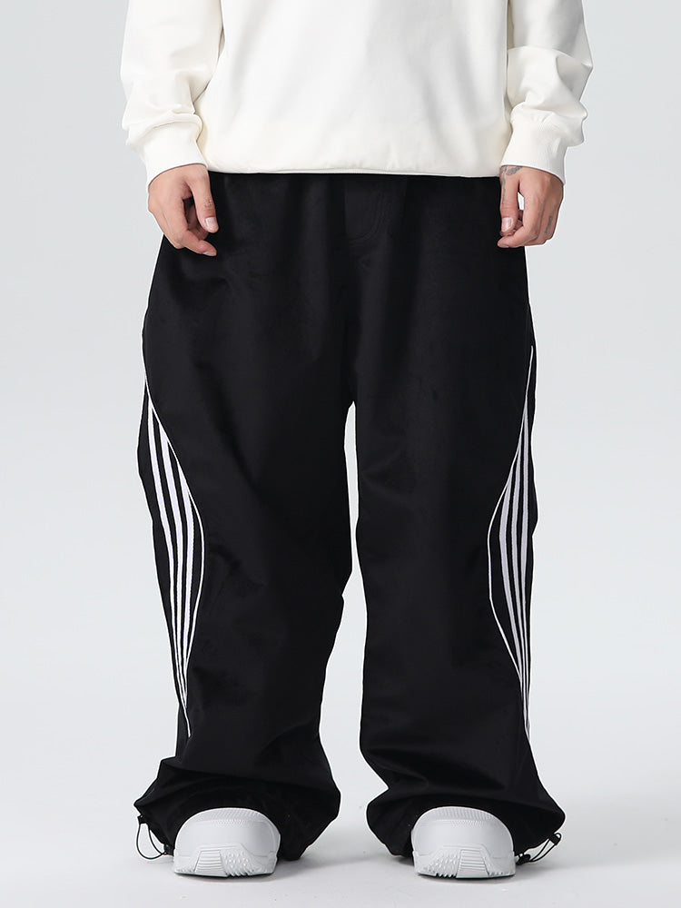 Searipe Unisex Oversize Fleece ChillTech Baggy Schneehose für Herren