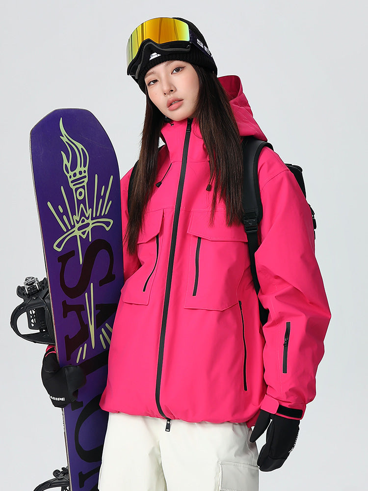Searipe Damen-Skijacke für den robusten Bergsportbereich – Allzweck-Schneejacke