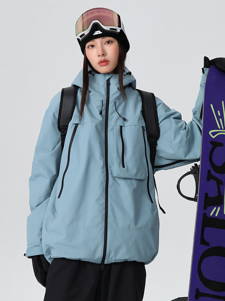 Searipe Durable Mountain Pro All-Terrain Baggy Schneejacke für Damen