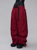 Damen Mountain Freerider Freestyle Snowboard Denim Jeans Baggy Snow Pants