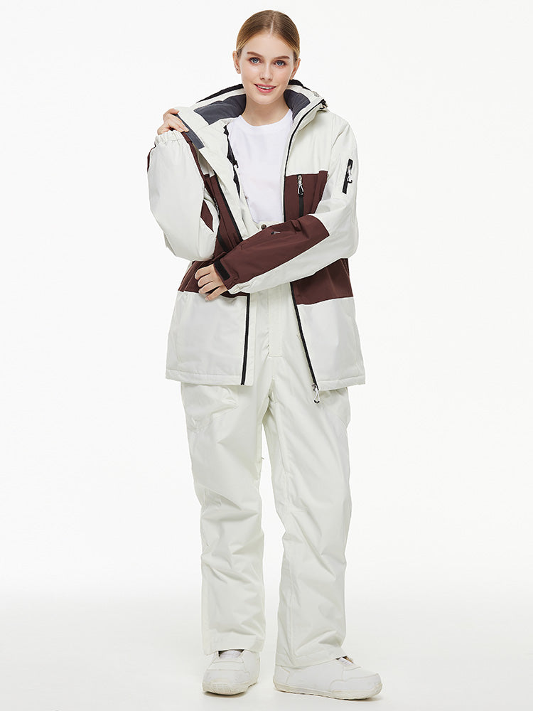 Arctic Queen Backcountry Explorer Thermo-Schneejacke und Latzhose für Damen