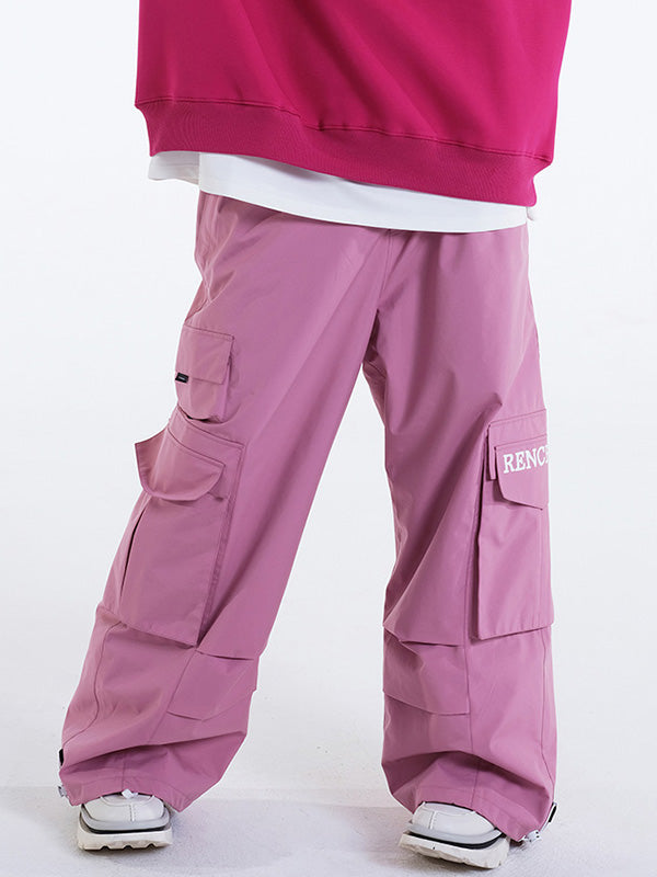 RenChill Mountain Oversize Baggy Schneehose für Herren
