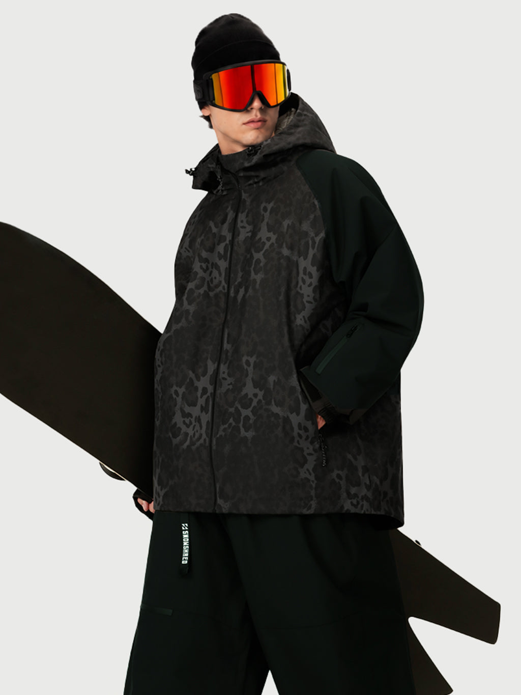 Urban Vibe Herren-Freestyle-Snowboardjacke – robust und vielseitig