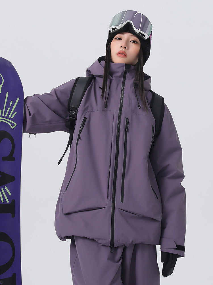 Searipe Unisex Ridge Master All-Conditions Baggy Schneejacke für Damen und Herren