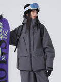 Searipe Unisex Urban Ridge Mountain Freeride Baggy Schneejacke für Damen und Herren