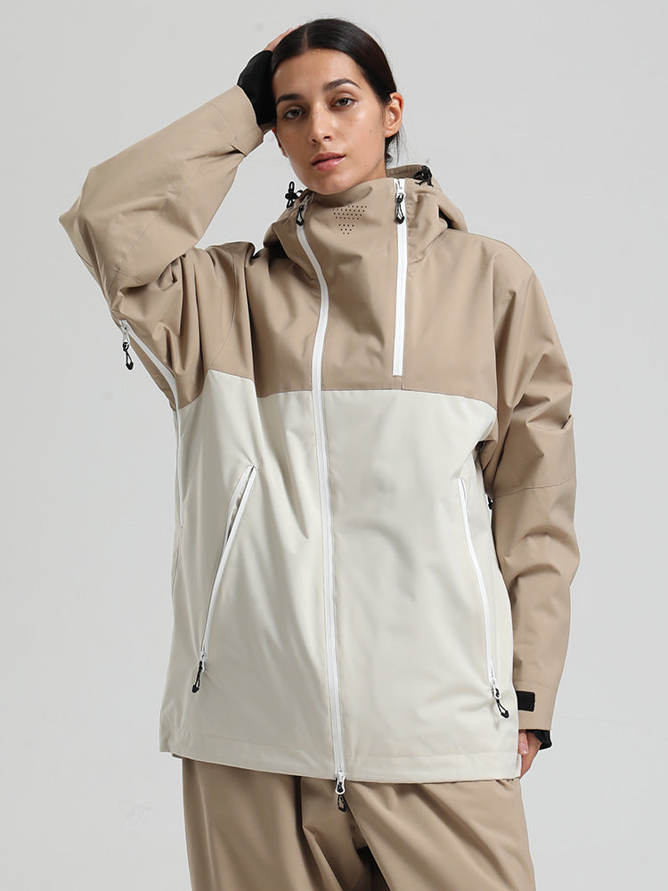 Gsou Snow HyperDrive All-Season Color Block Mountain Cargo Snow Jacket für Damen