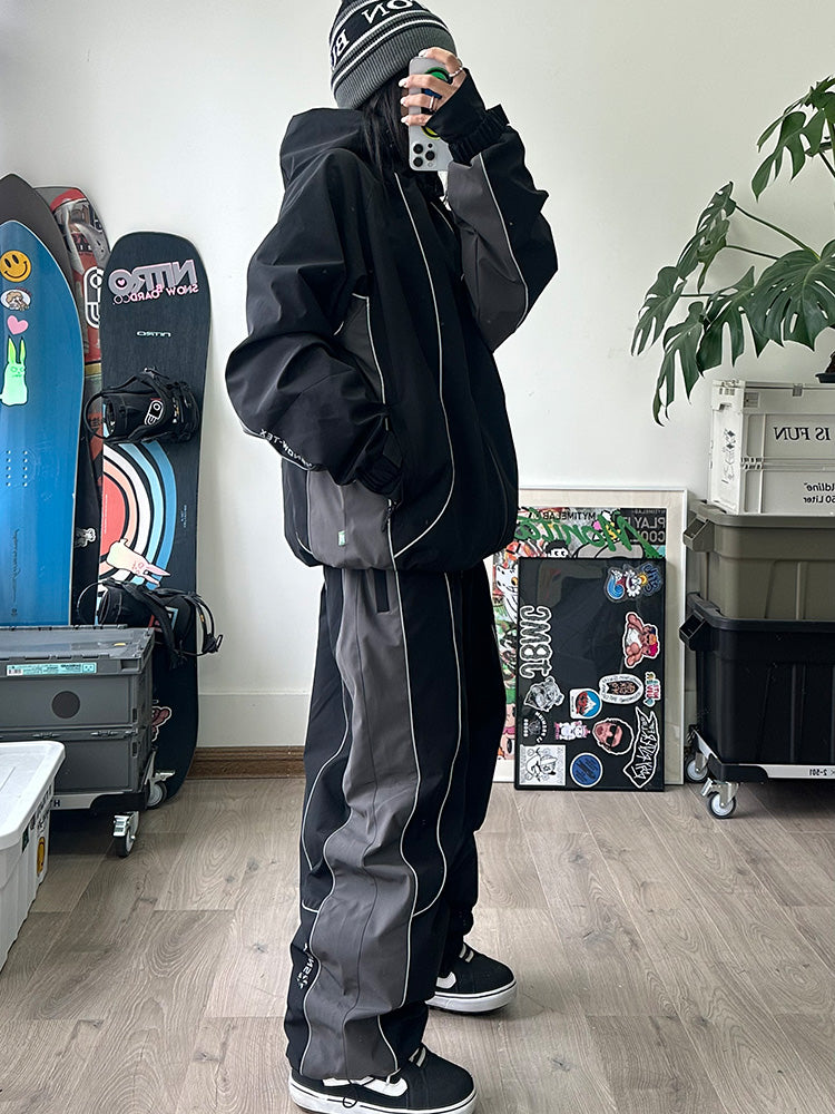 John Snow Mountain Breaker Light Reflective Zweiteiler-Schneeanzug für Damen