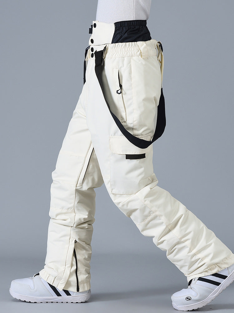 FrostPeak Mountain-Ready Bib-Skihose für Damen