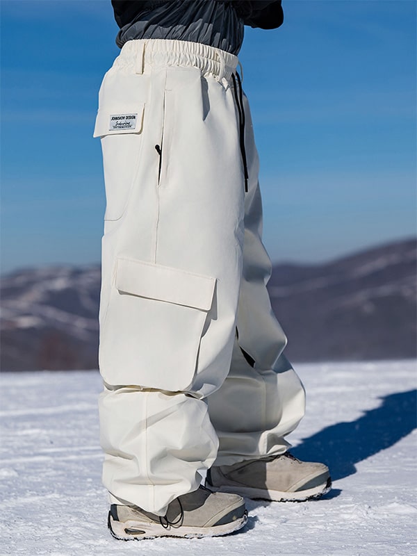 John Snow Damen-Skihose, 3L, Baggy Cargo