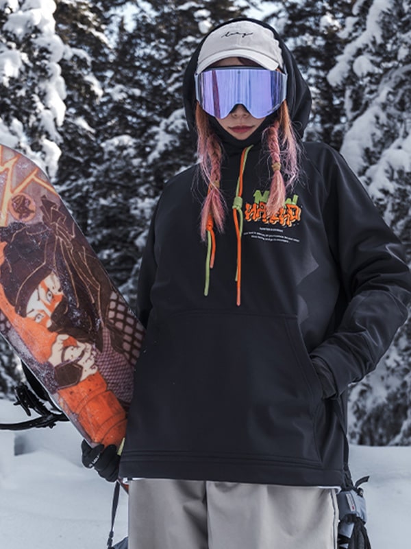 Damen-Snowboard-Hoodie „Nandn Mountain Chill Out Baggy“