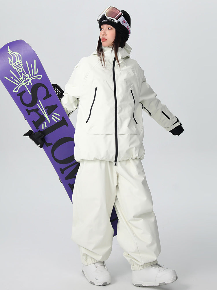 Searipe Unisex Strapazierfähiger Mountain Pro Allwetter-Schneeanzug für Damen und Herren