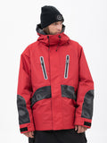 Chillform Glow Trail Reflektierende Camo-Schneejacke für Herren