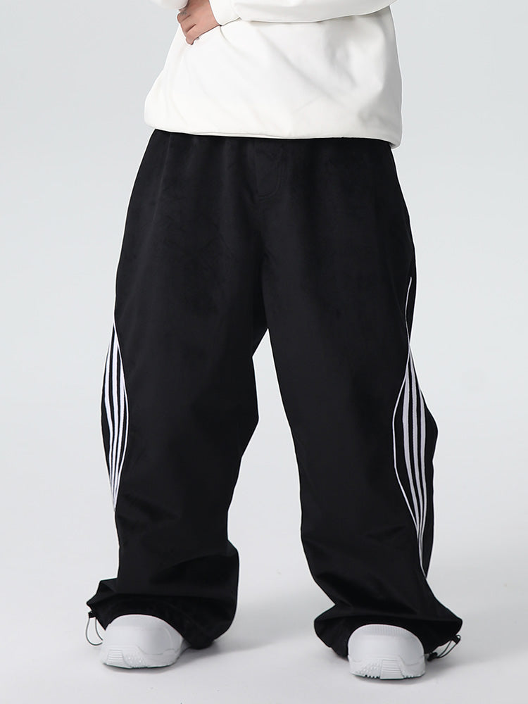 Searipe Unisex Oversize Fleece ChillTech Baggy Schneehose für Herren
