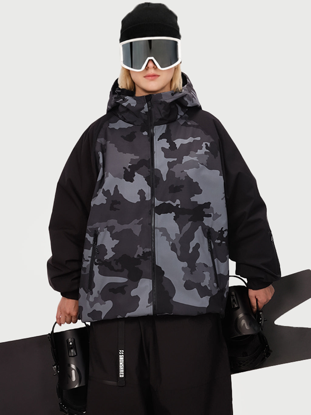 Urban Vibe Damen-Freestyle-Snowboardjacke – robust und vielseitig