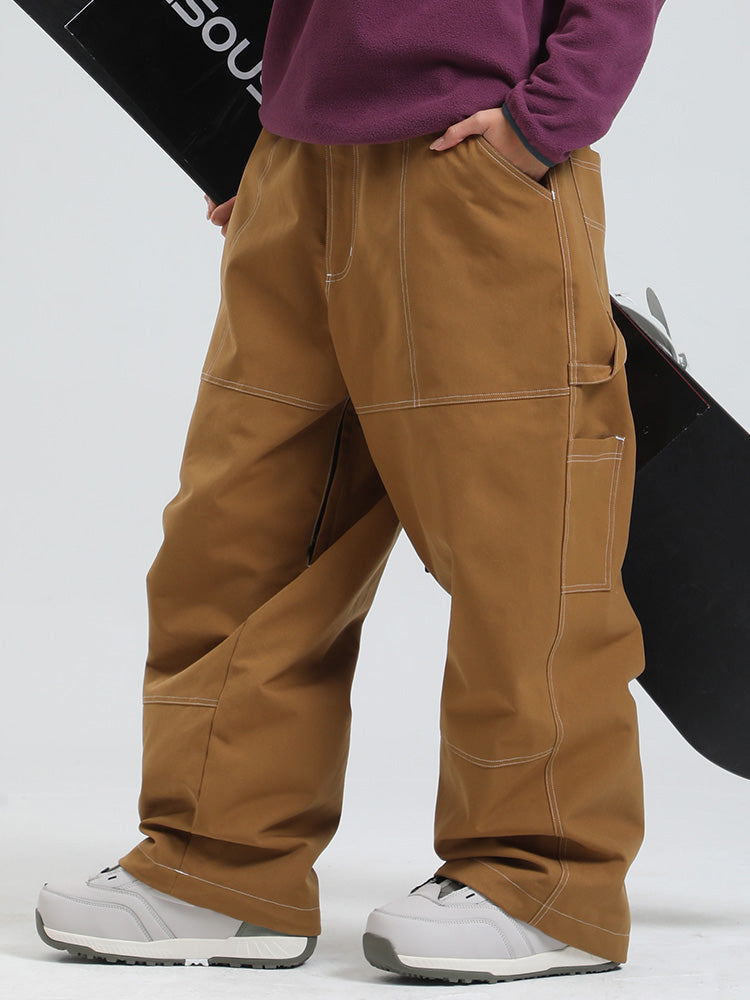 Gsou Snow Mountain Freerider Freestyle Baggy Snowboardhose für Damen