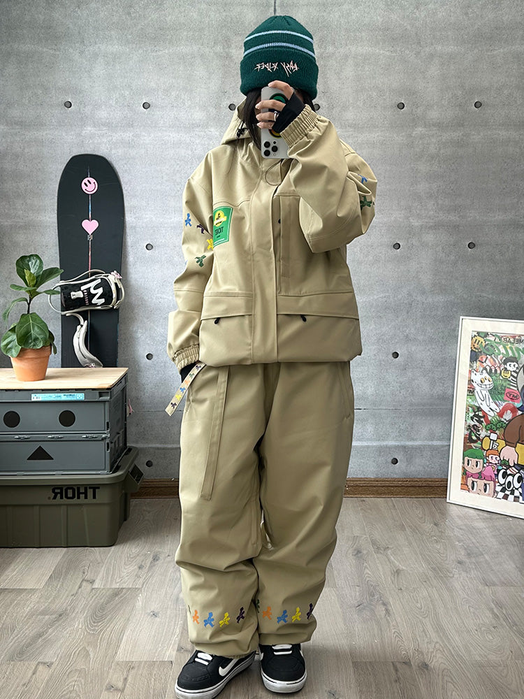 John Snow Street Fusion WIP Baggy Cargo Schneeanzug für Damen