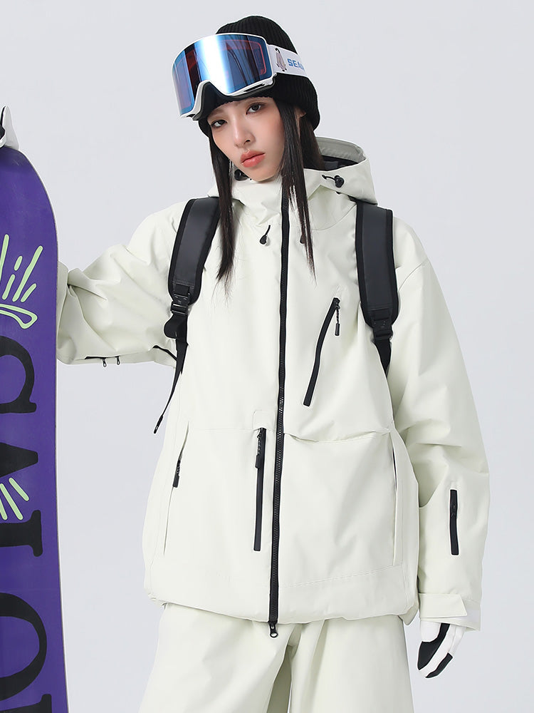 Searipe Damen-Skijacke für Mountain Rider – robust, wetterfest, locker geschnitten