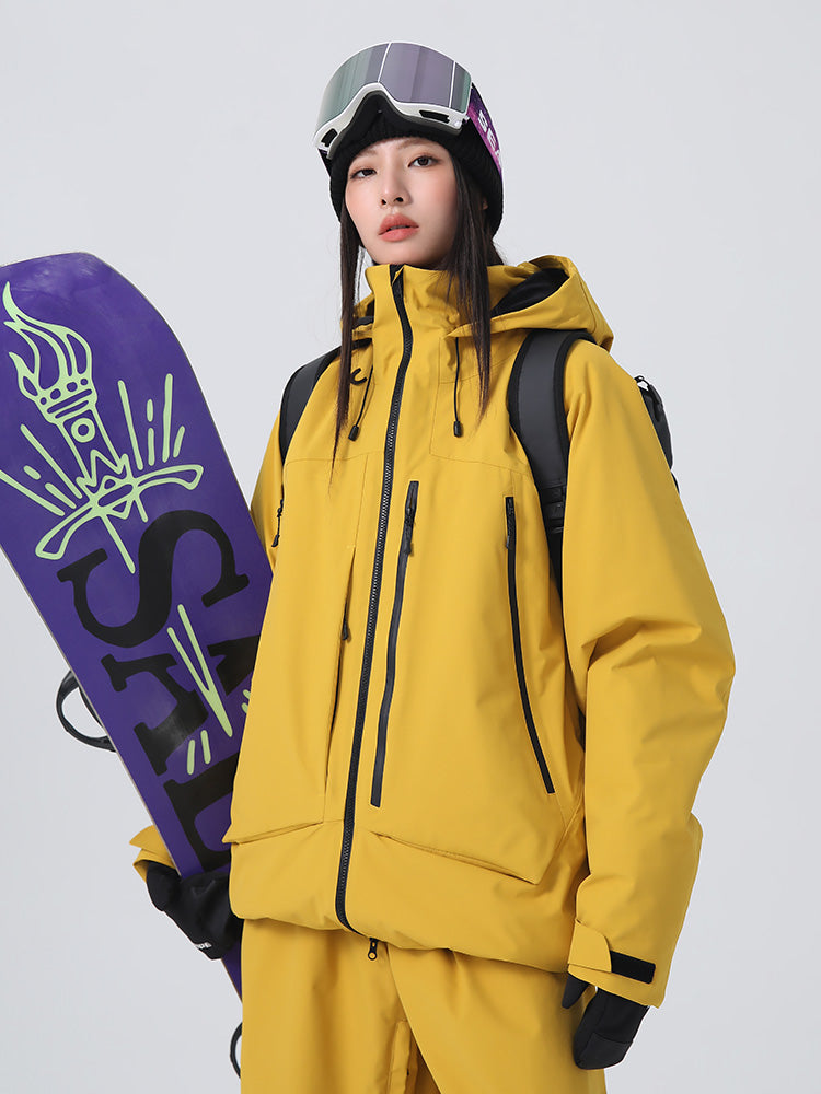 Searipe Unisex Ridge Master All-Conditions Baggy Schneejacke für Damen und Herren