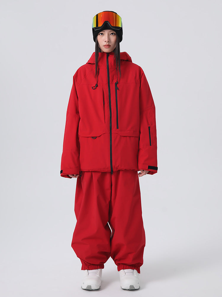 Searipe Unisex Allwetter-Schneeanzug für Damen, Mountainbiker und Backcountry-Einsatz