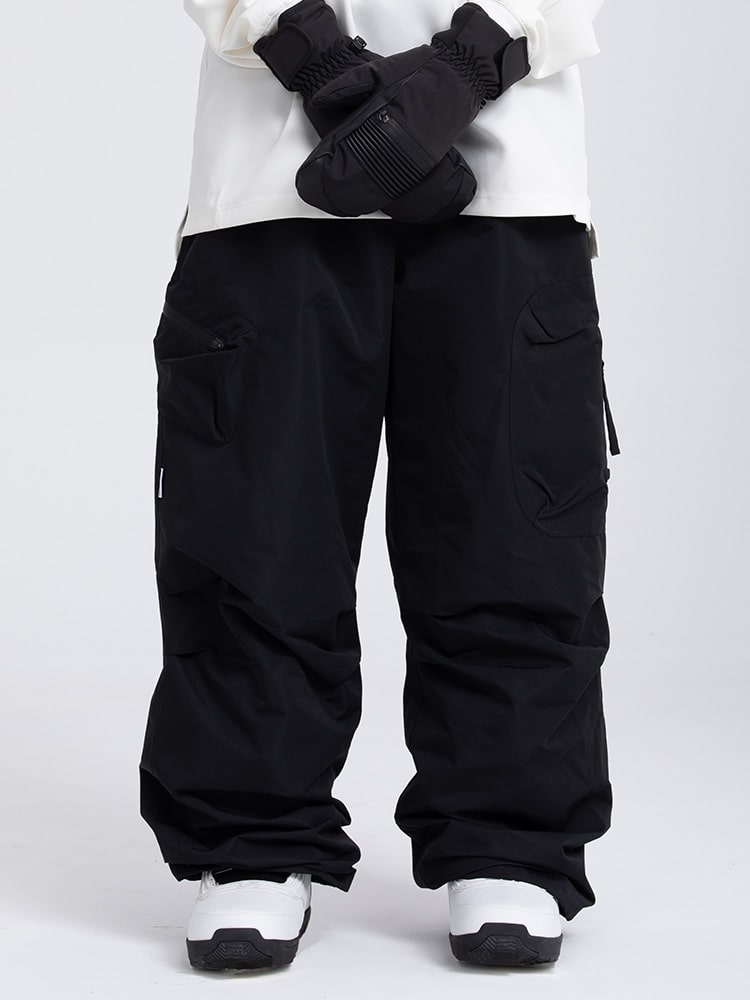 Prime Mountain Baggy-Skihose für Herren mit zwei seitlichen Cargotaschen