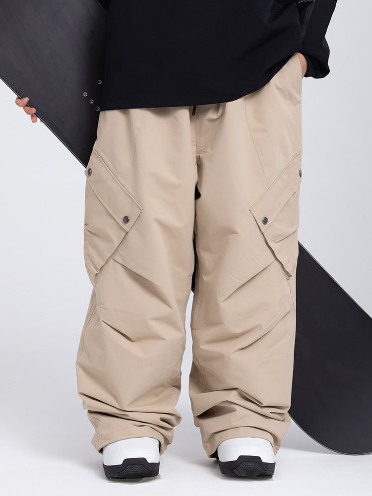 Damen-Schneehose Mountain Chill Swag mit Cargotaschen und lockerem Sitz
