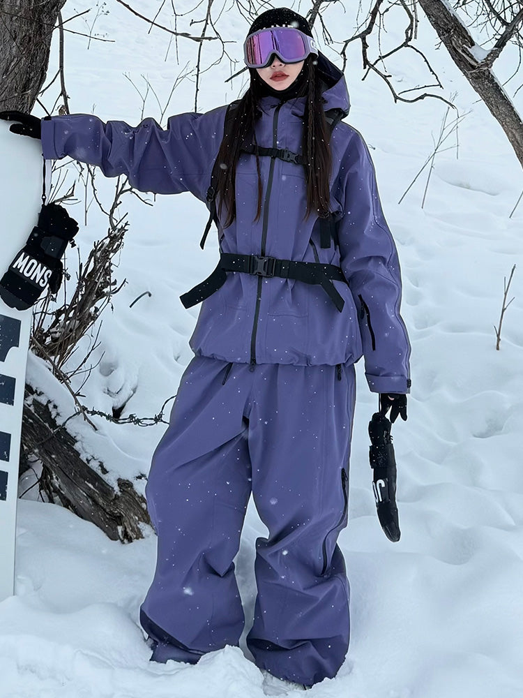 John Snow SnowVibe Urban StreetFit Baggy Schneeanzug für Damen