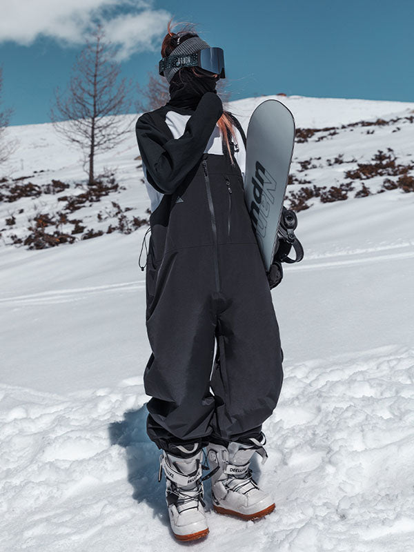 Nandn Winter Star Baggy Mountain Snowboard-Ski-Latzhose für Herren