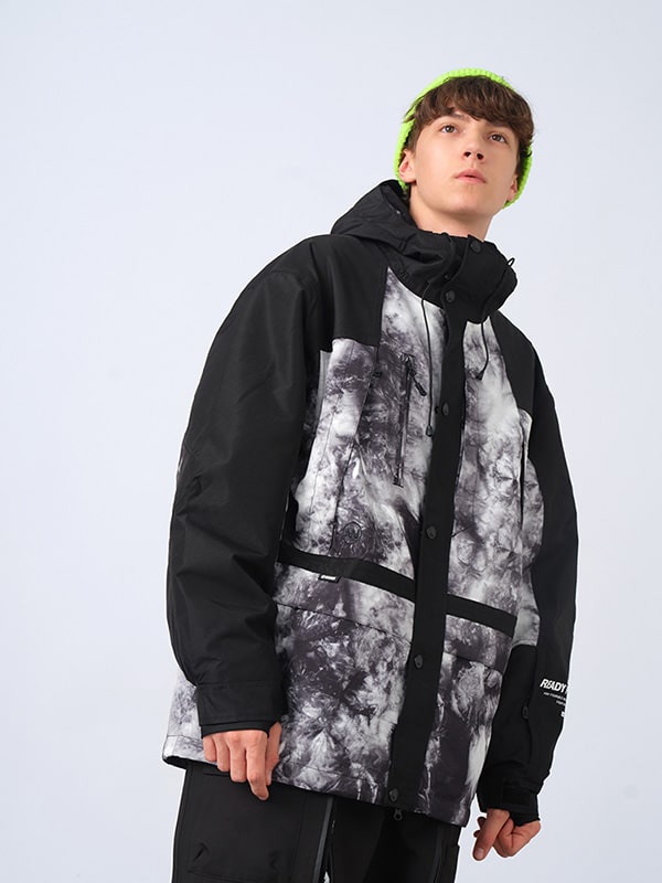 Nandn Snow Vanquisher Herren Wintermode Ski-Snowboardjacke