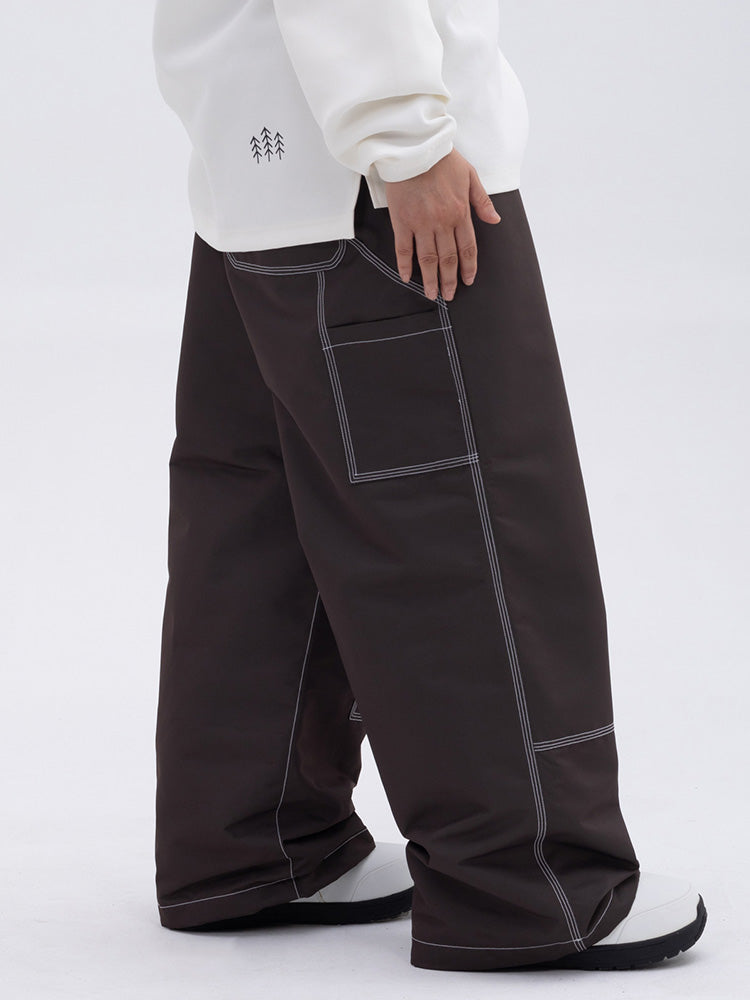 Urban Street Style Freerider Baggy Snow Pants für Damen