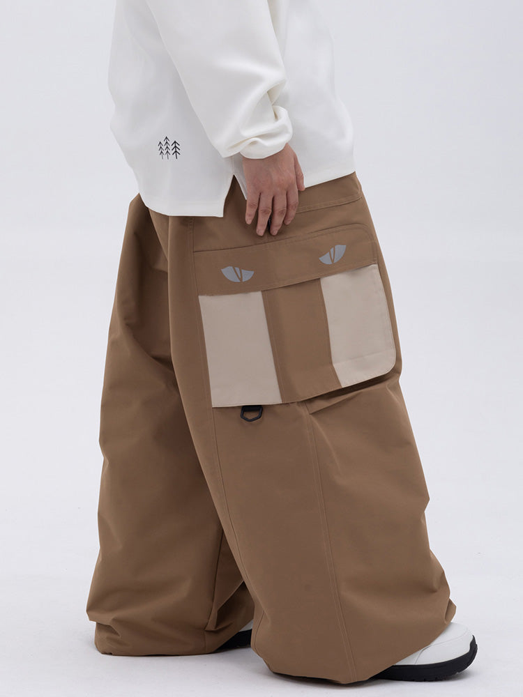 Skyguard Utility Extra Baggy Cargo-Schneehose für Damen