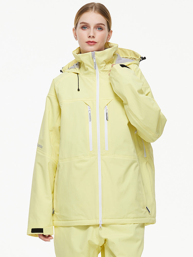 Arctic Queen Mountain Windbreaker Thermo-Schneejacke für Damen