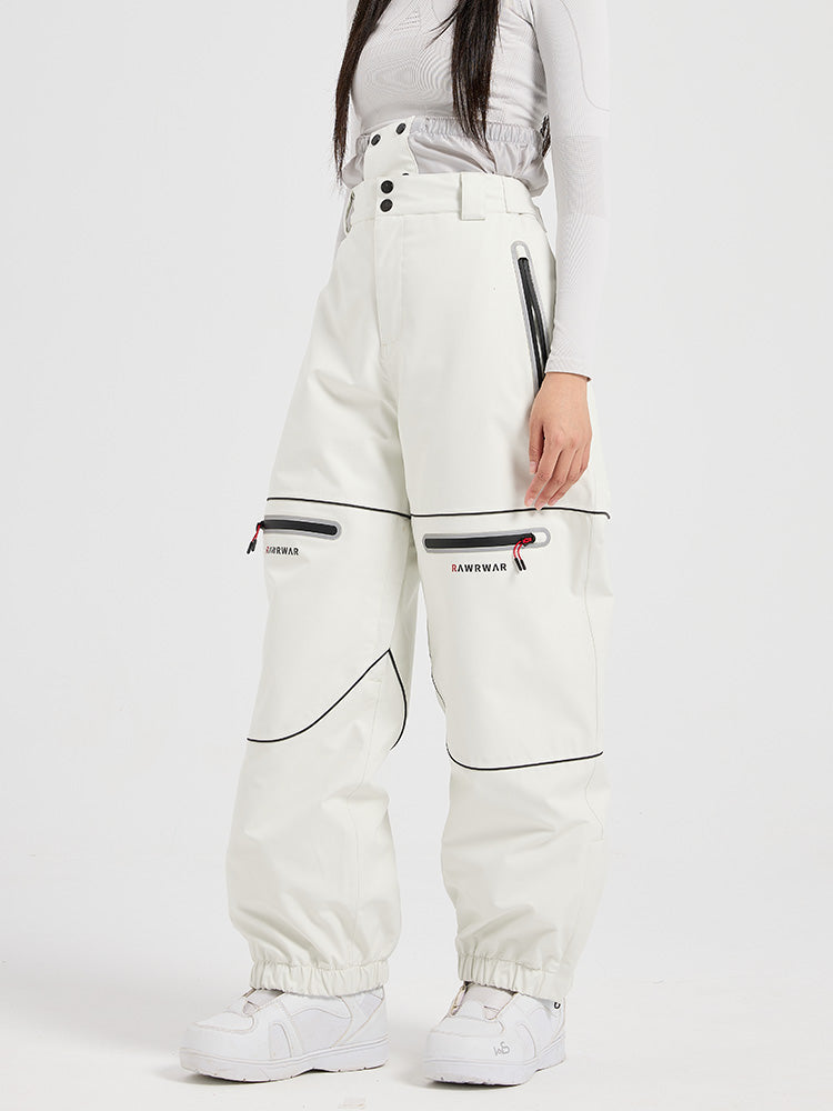 RAWRWAR Flyflow Light Reflective Mountain Pro Baggy Damen-Skihose