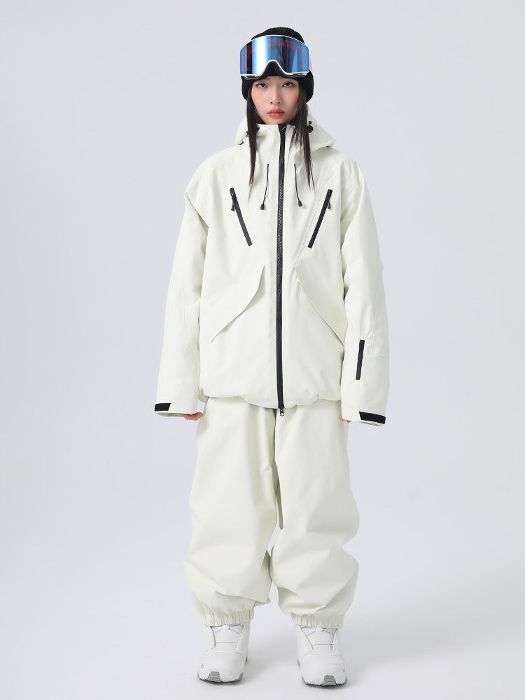 Searipe Unisex CoreBuild Allwetter-Schneeanzug für Damen, locker geschnitten